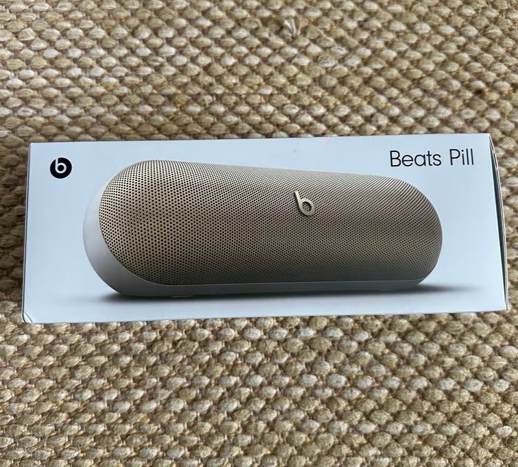 Beats Pill Wireless Bluetooth Speaker Potable – Champagne Gold – Sealed – NEW