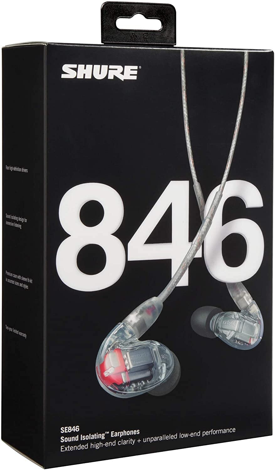 New SHURE SE846-CL Gen 2 / In-Ear Earphones Headphones IEM Monitor Earbuds CLEAR