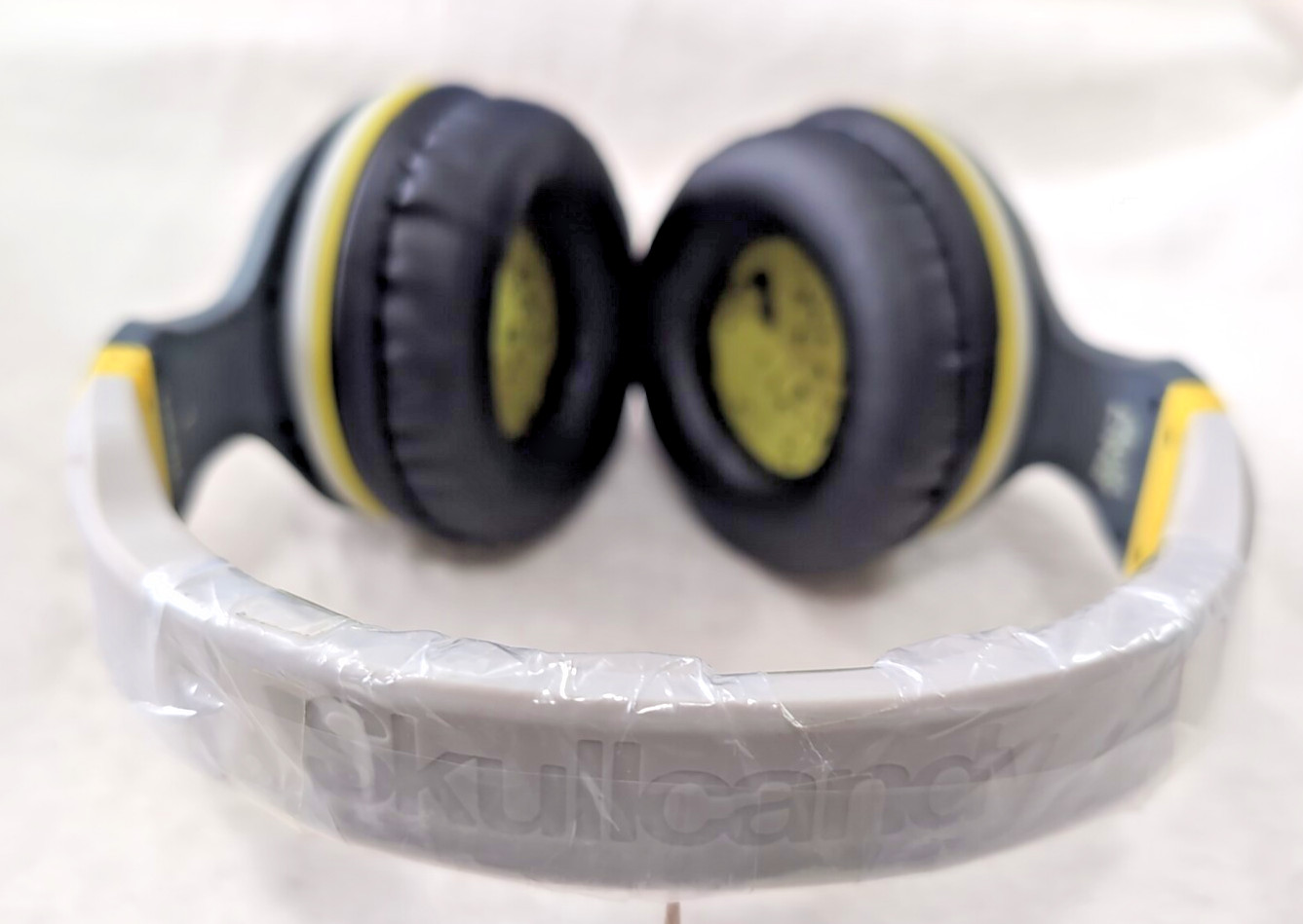 OPEN BOX-Skullcandy Hesh Wired Over the Ear Headphones Gray Lime Green -S&H PAID