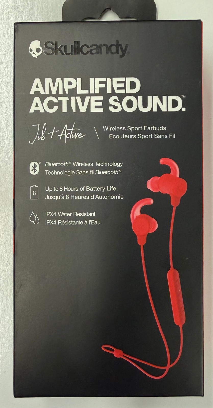 Skullcandy “Jib+Active” Bluetooth Wireless Sport Earbuds (S2JSW-M010)(118)