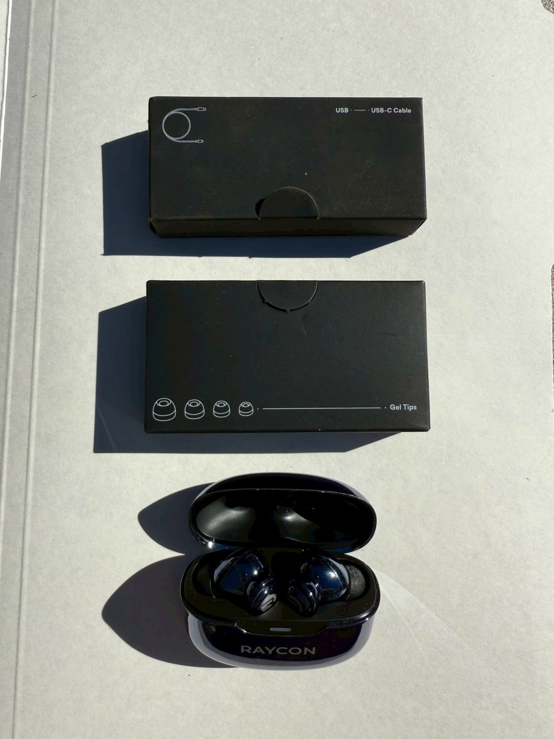 Raycon Pro Earbuds – Bluetooth True Wireless – (Chrome Blue)