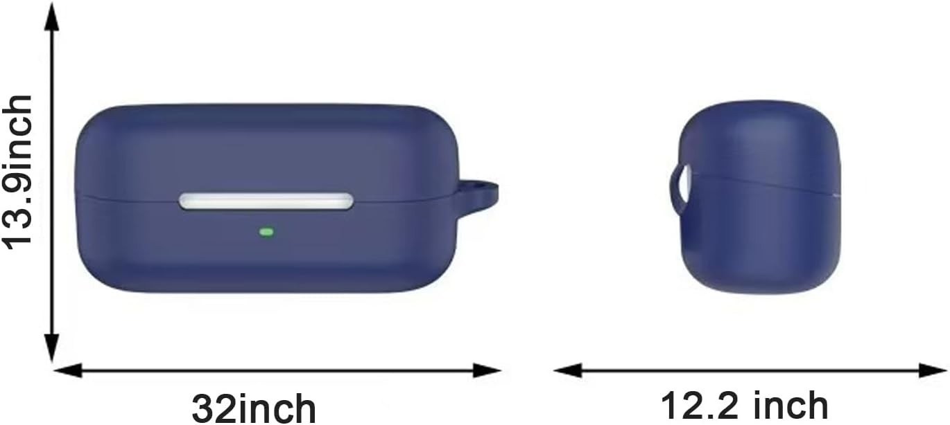 Case for Sony WF C510 Truly Wireless In-Ear Bluetooth Earbud, 2Pcs Portable Sili