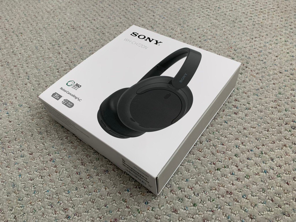Sony WH-CH720N Noise Canceling Wireless Headphones – Black