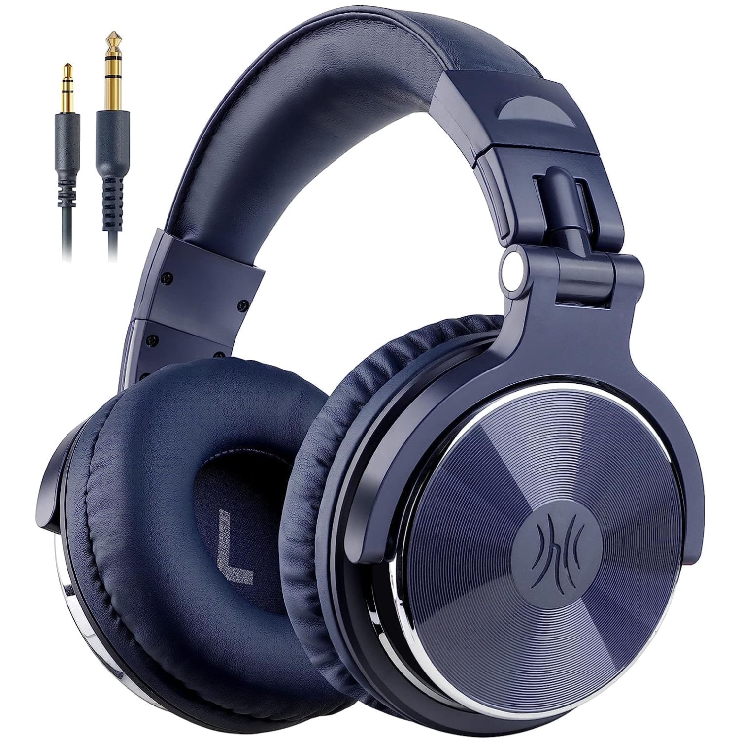 Studio Monitor Headphones 50mm Neodymium Drivers – Dark Blue