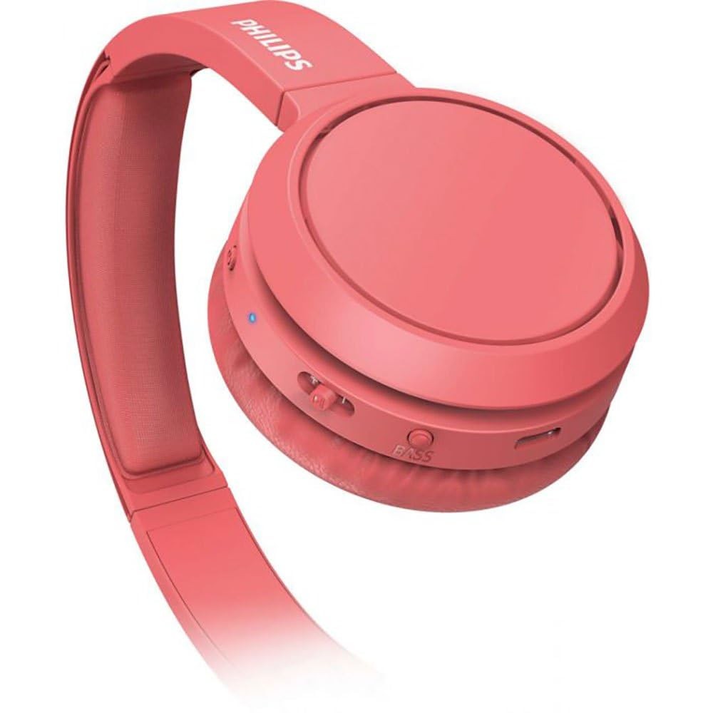 Philips TAH4205 Wireless On-Ear Headphones (RED)
