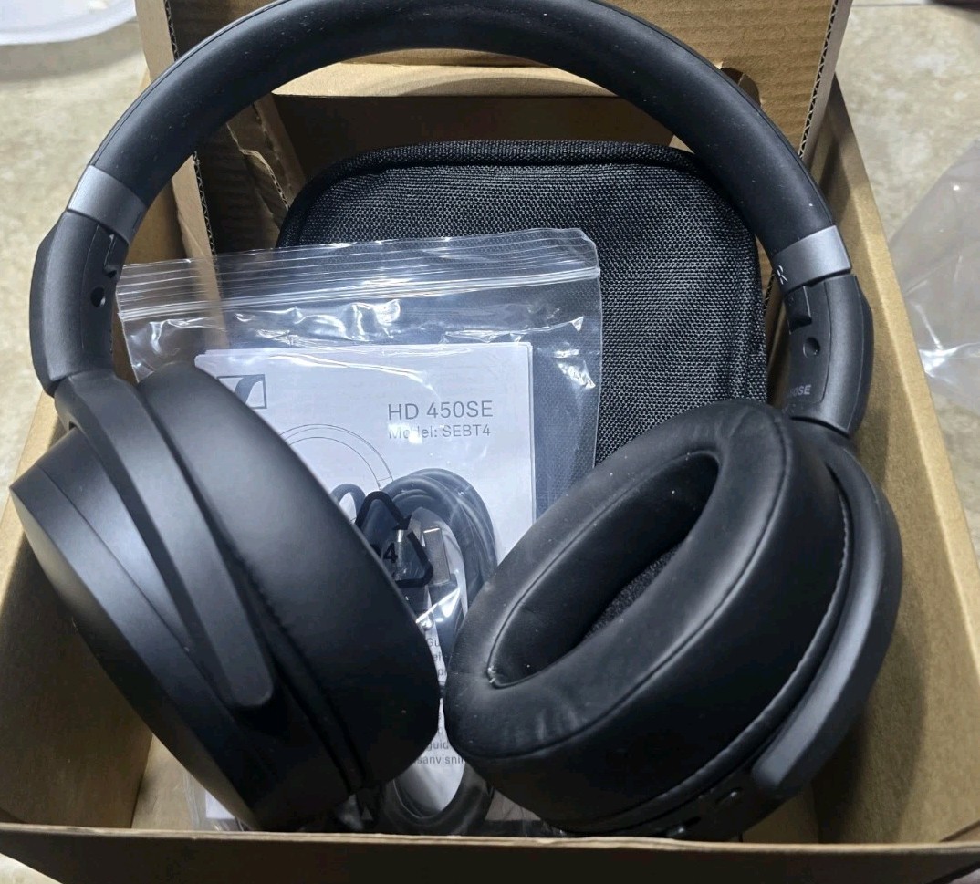 Sennheiser HD 450SE Wireless Headphones – Black