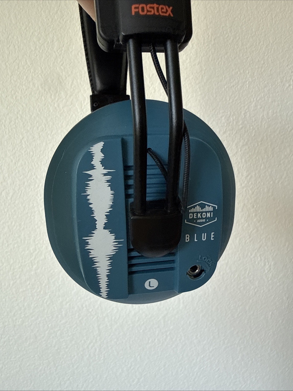 Dekoni Audio x Fostex Blue Semi-closed Headphones