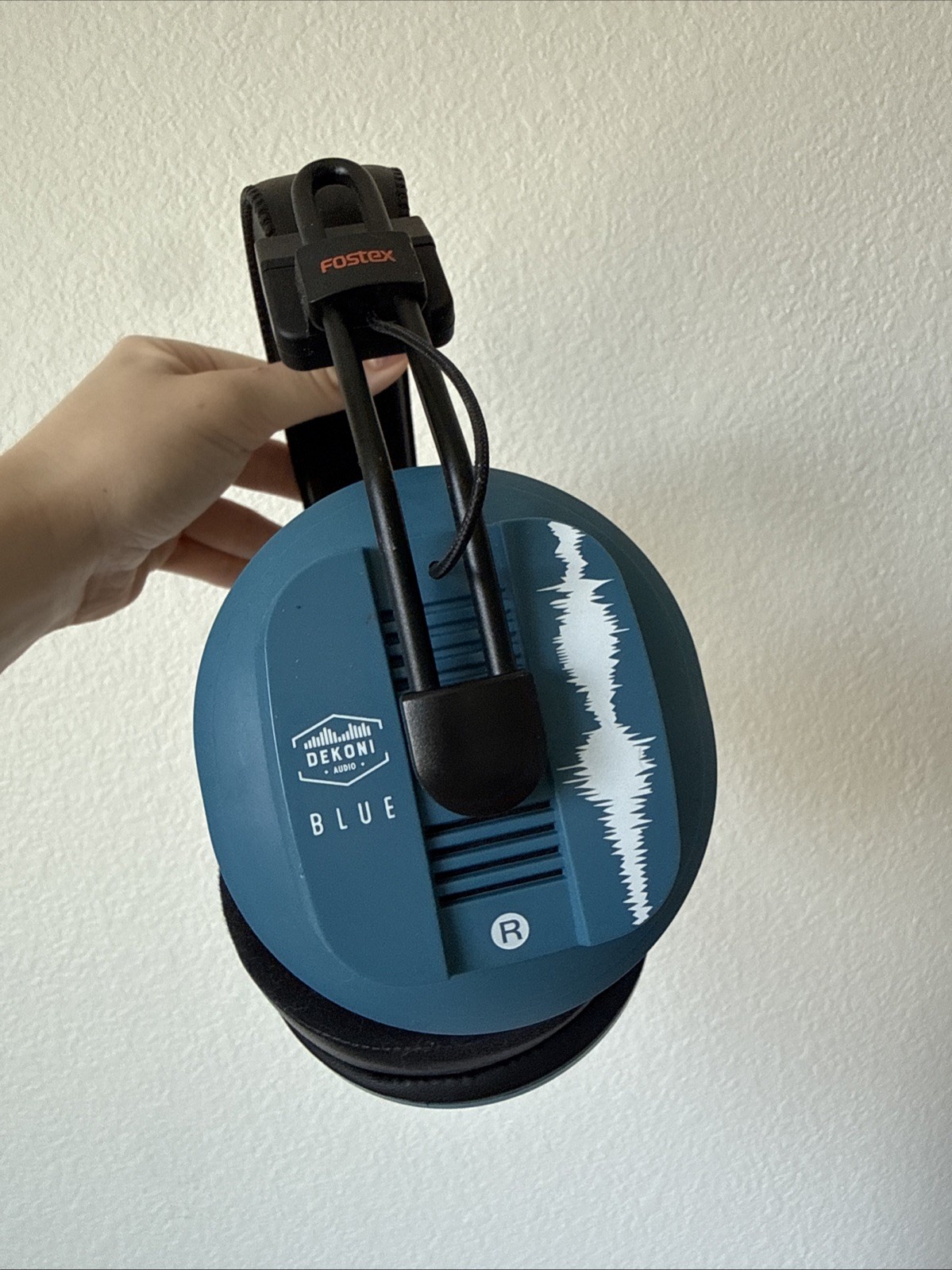 Dekoni Audio x Fostex Blue Semi-closed Headphones