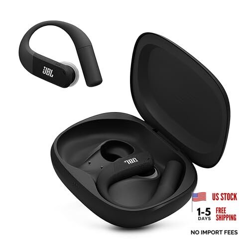 Endurance Peak 4 – True Wireless Noise Cancelling Sport Earbuds, Up Black/Grey