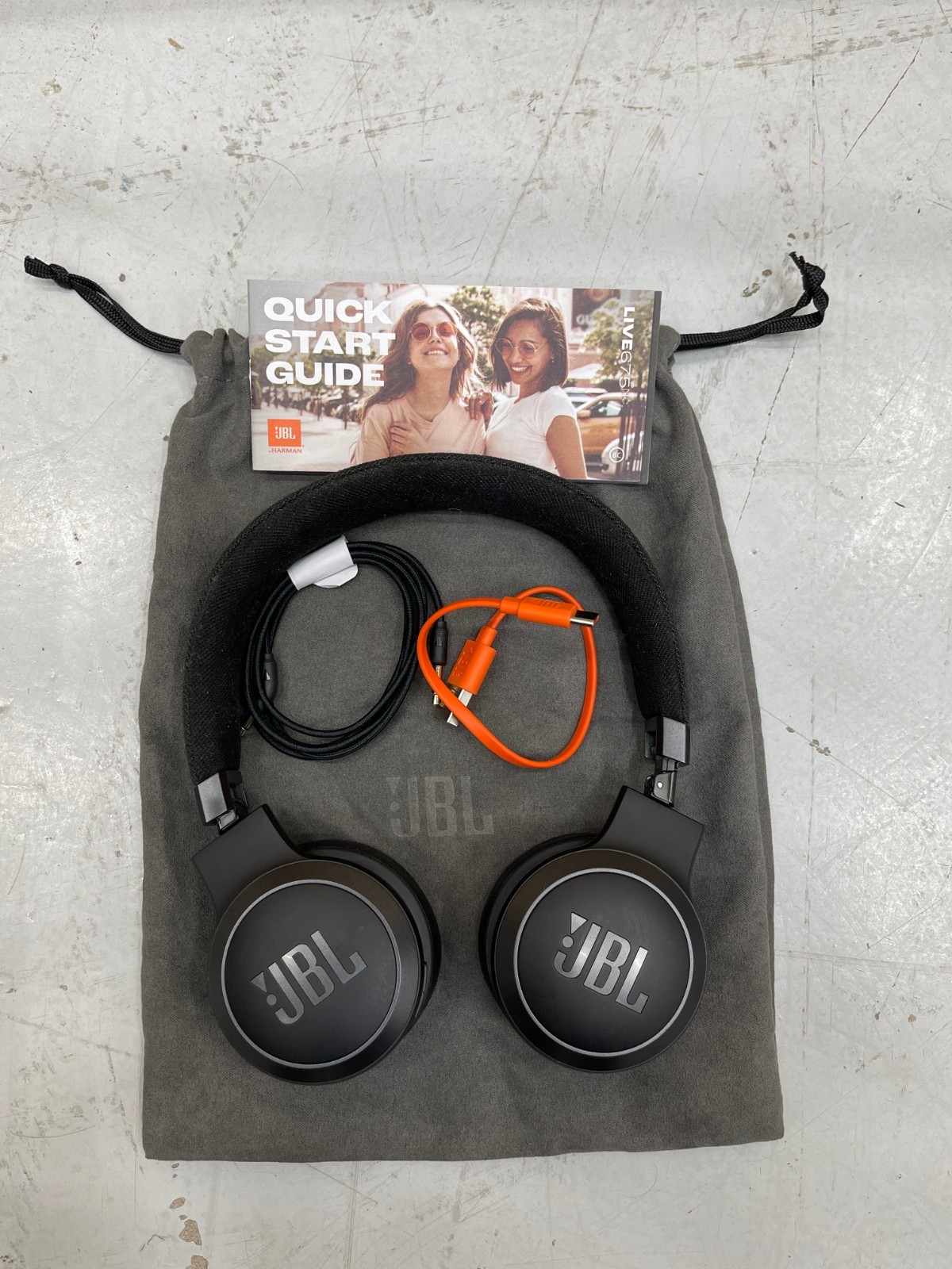 JBL Live 675NC Wireless On-Ear Headphones Adaptive Noise Cancelling by Harman