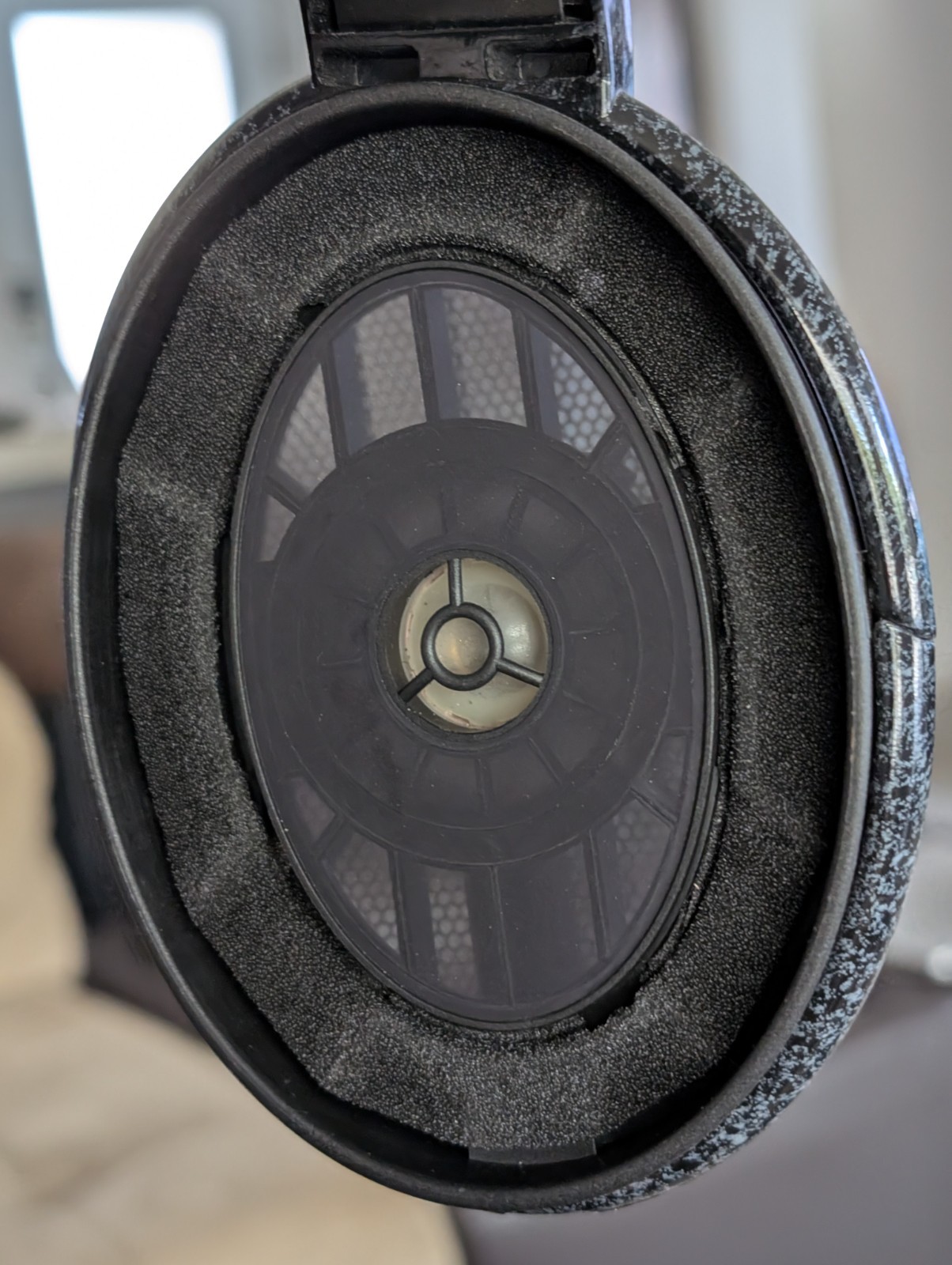 Sennheiser HD 600 HD600 Headphones Early *Black Silk* Version Made in Ireland