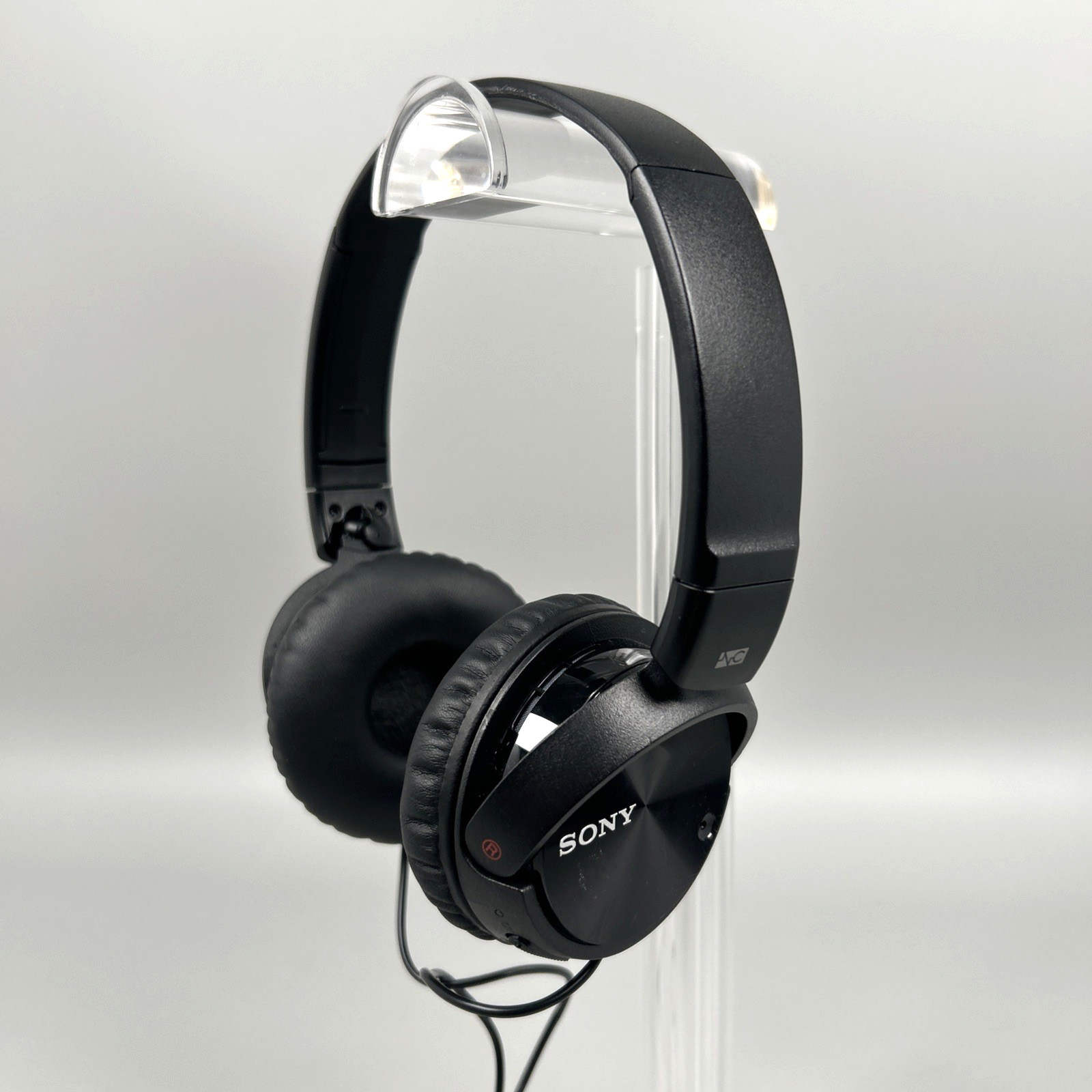 Sony MDR-ZX110NC Noise Cancelling Wired Headphones Black Tested – Excellent