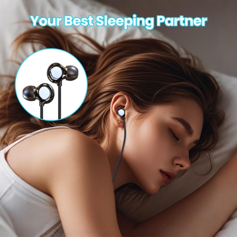 Clear Headphones Equipped 13mm Composite Diaphragm Rich Bass Headsets
