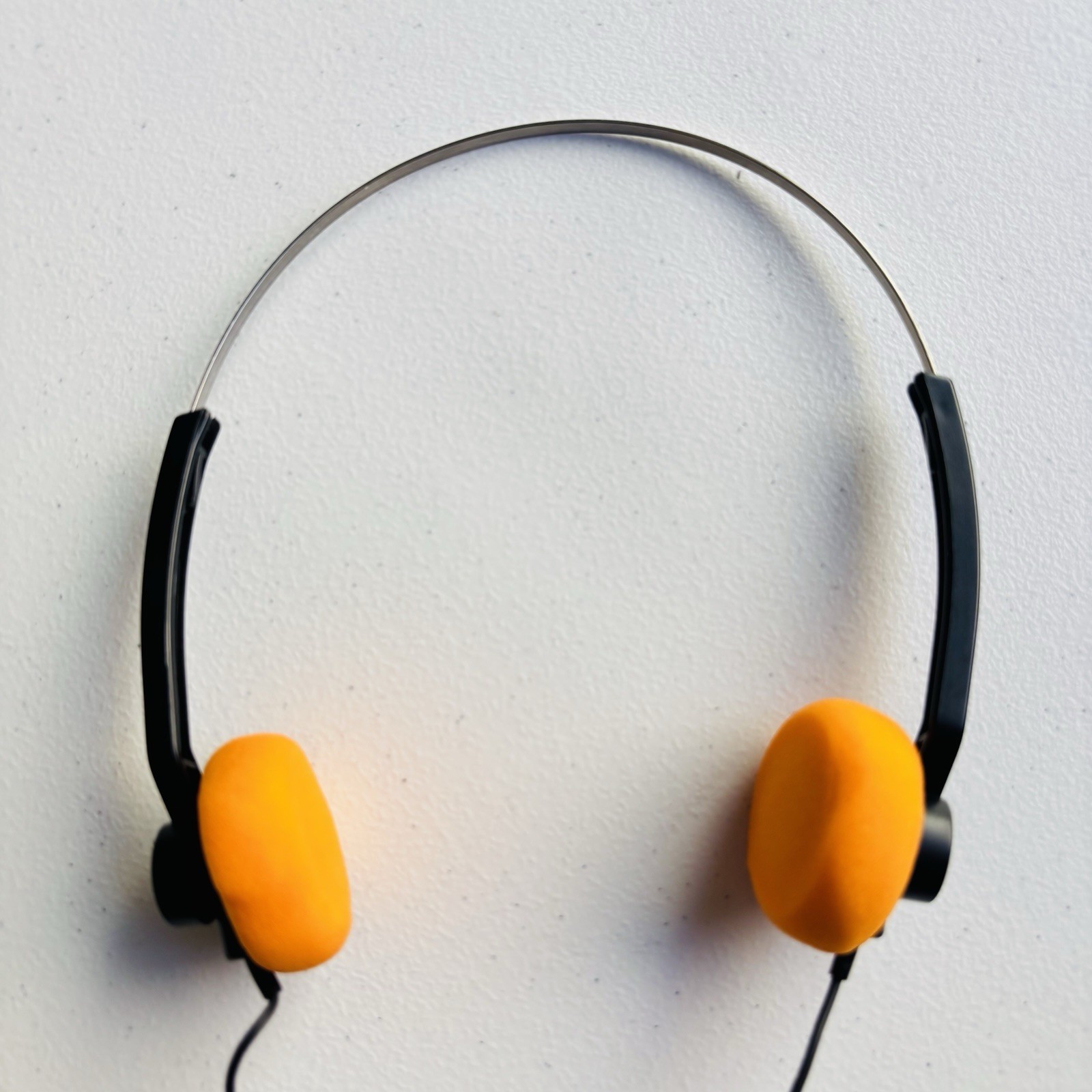 SONY TRH-1 Walkman Lightweight Headphones w/Orange Pads – Guardians Of Galaxy