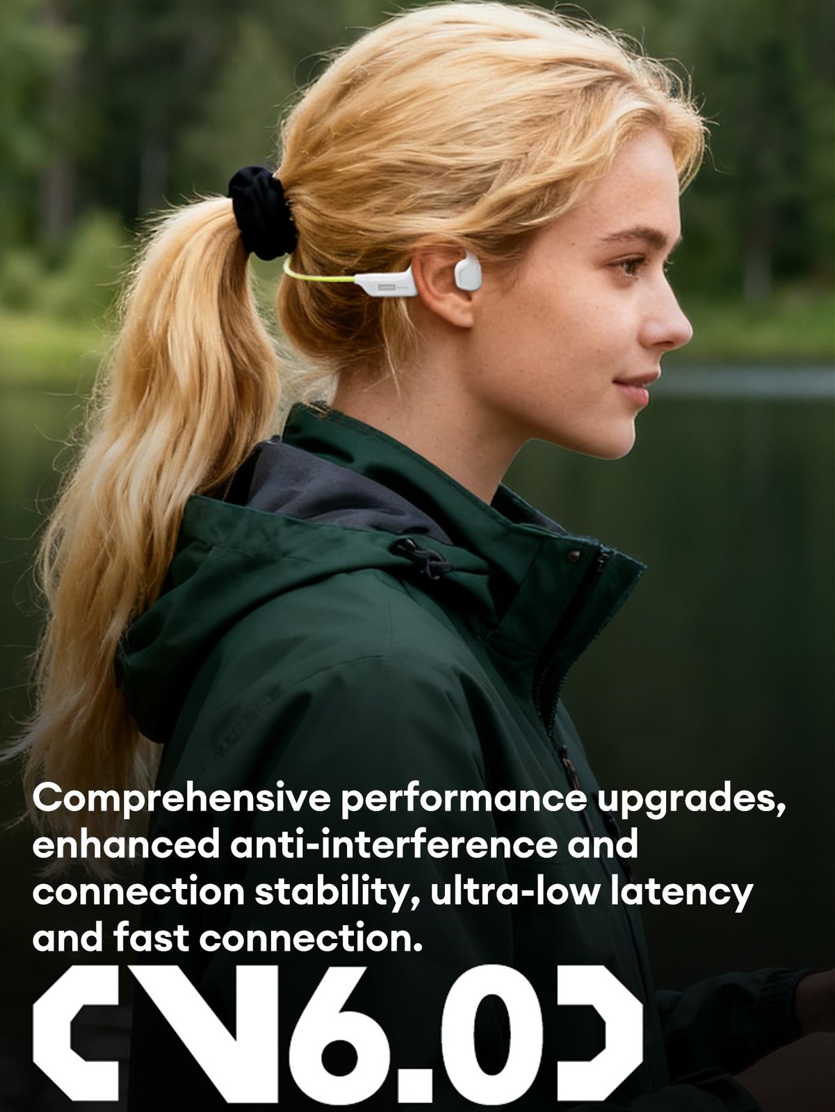Choice S102 Wireless Bone Conduction Ipx6 Waterproof Sports Headphones