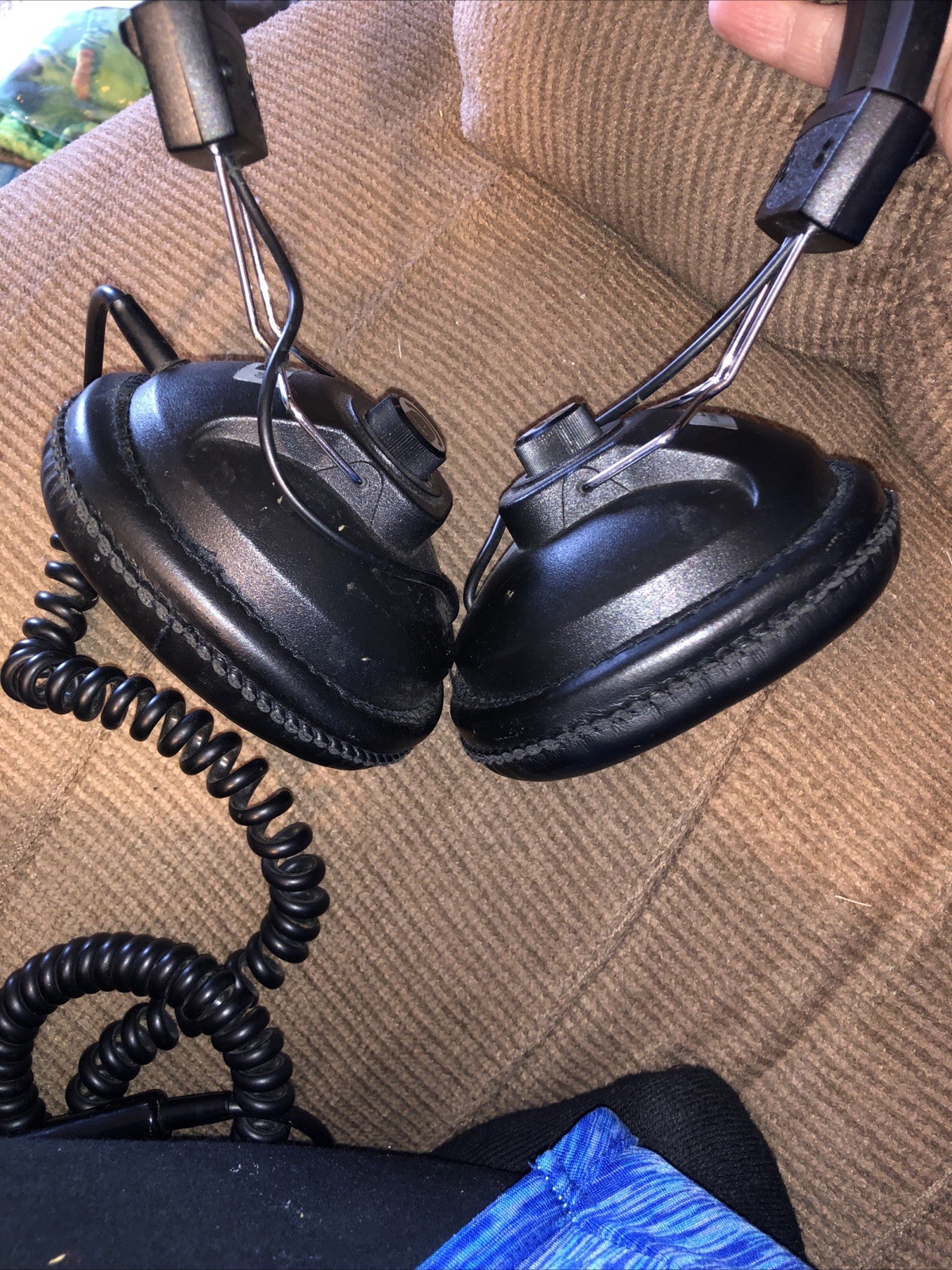 VINTAGE CALRAD STEREO HEADPHONES Model 15-135B VG Condition for Metal Detector ?