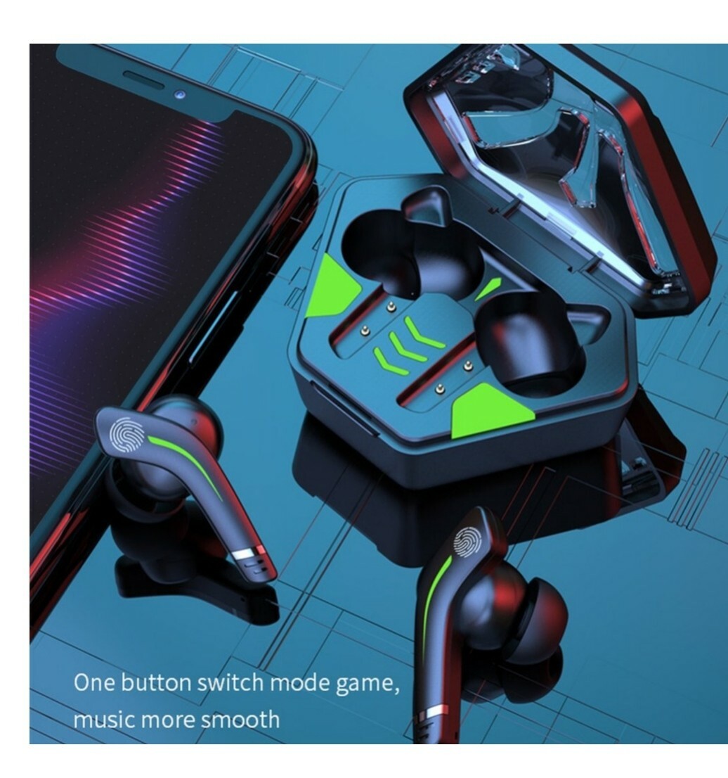 Bluetooth gaming earbuds Bluetooth 5.1 MD168