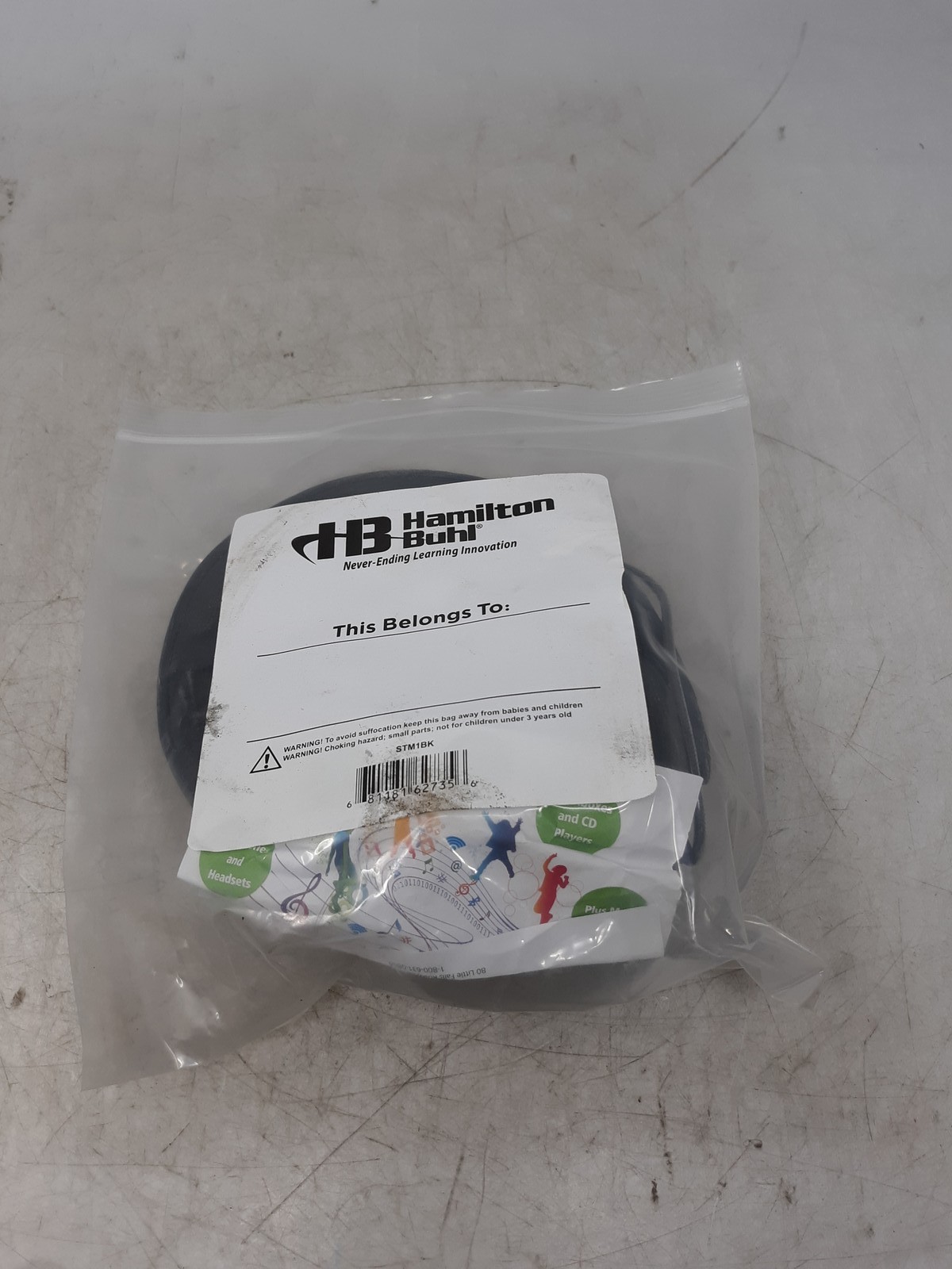 Hamilton Buhl STM1BK Black Over-Ear Headphones
