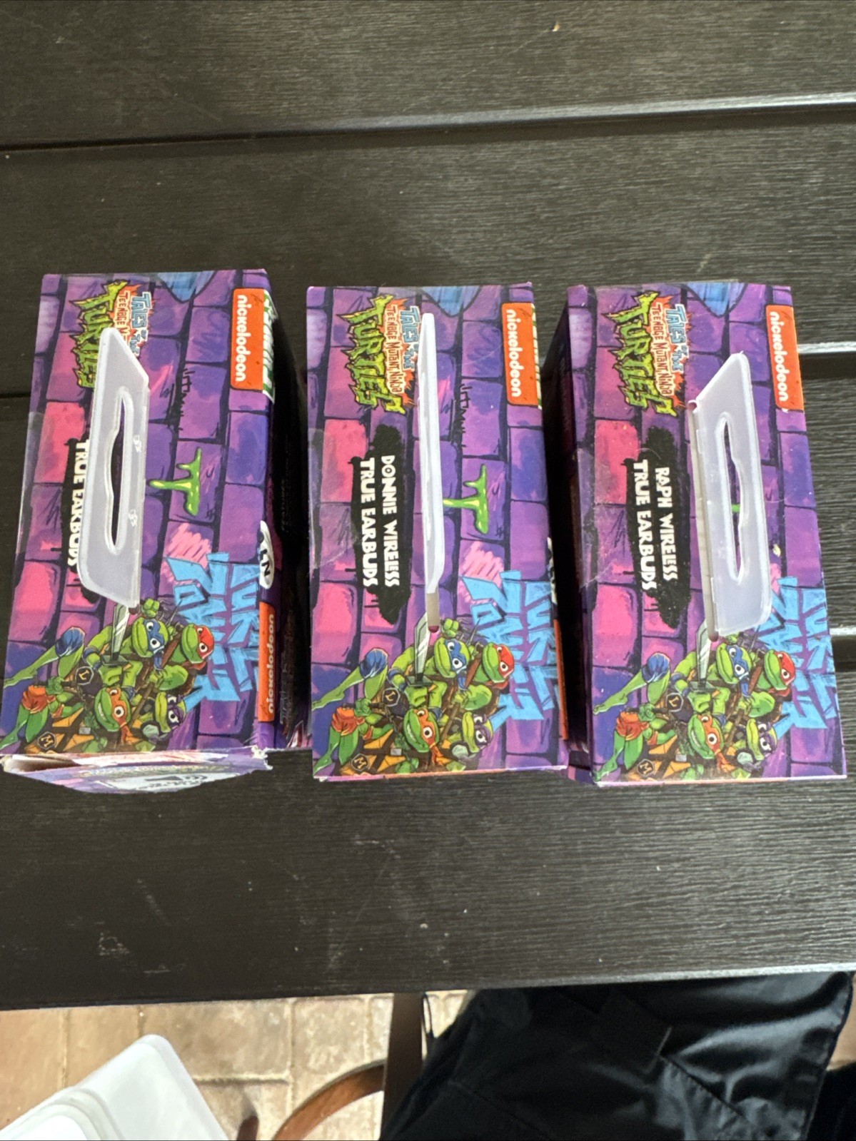 Ninja Turtle Earphones Set Of 3 Leo, Don & Raph. Charger Is Not Included. New.