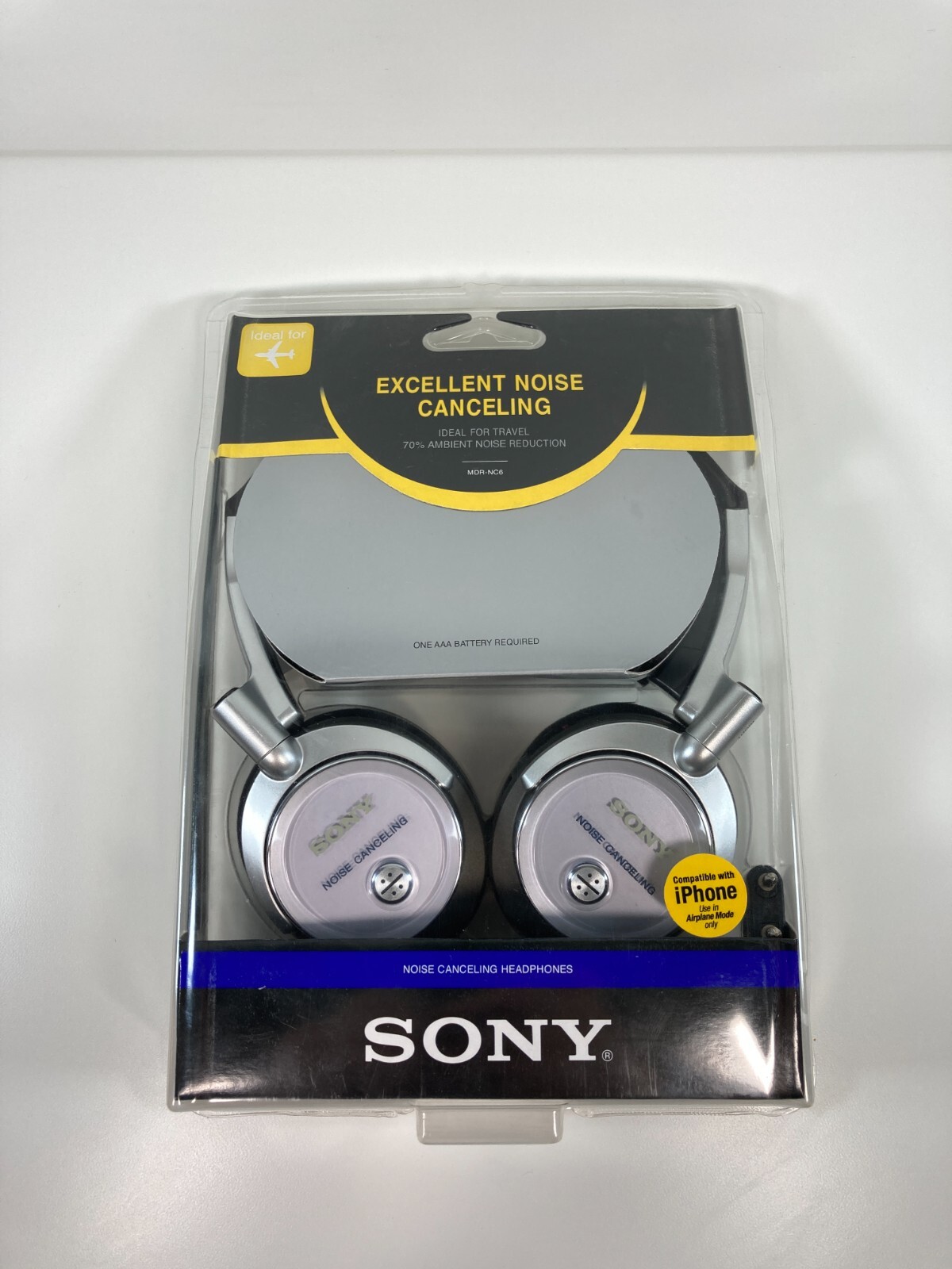 Sony MDR-NC6 Noise Canceling Headphones