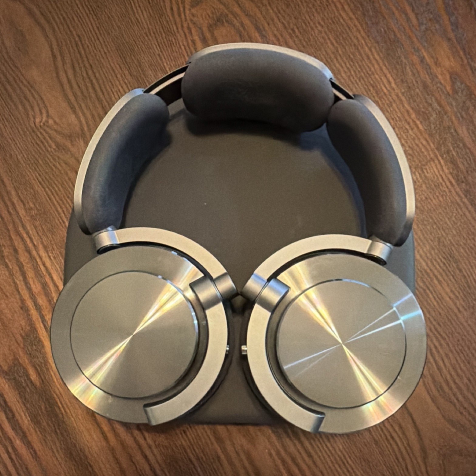 Dyson ontrac Silver Over-Ear Headphones Bluetooth USB-C with Case