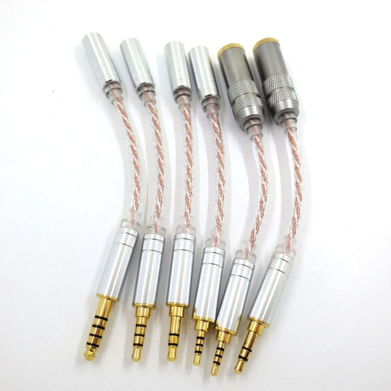 High Quality HIFI 2.5mm Balanced Male to 4.4mm Balanced Male Adapter Cable