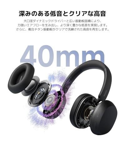 Xiaomi Redmi Headphones Neo Black ANC Hi-Res Multipoint Wireless & Wired BT 5.4