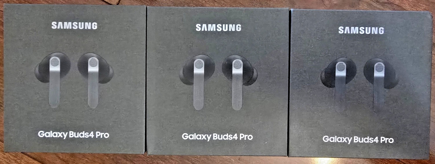 Brand New Samsung Galaxy Buds4 Pro! SM-R640NZKAXAR True Wireless Earbuds Black!