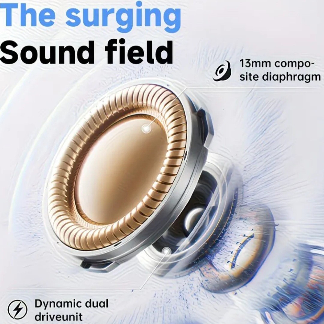 Acer New TWS Wireless Headset, High Quality Sound, Touch Control, Beige Pro
