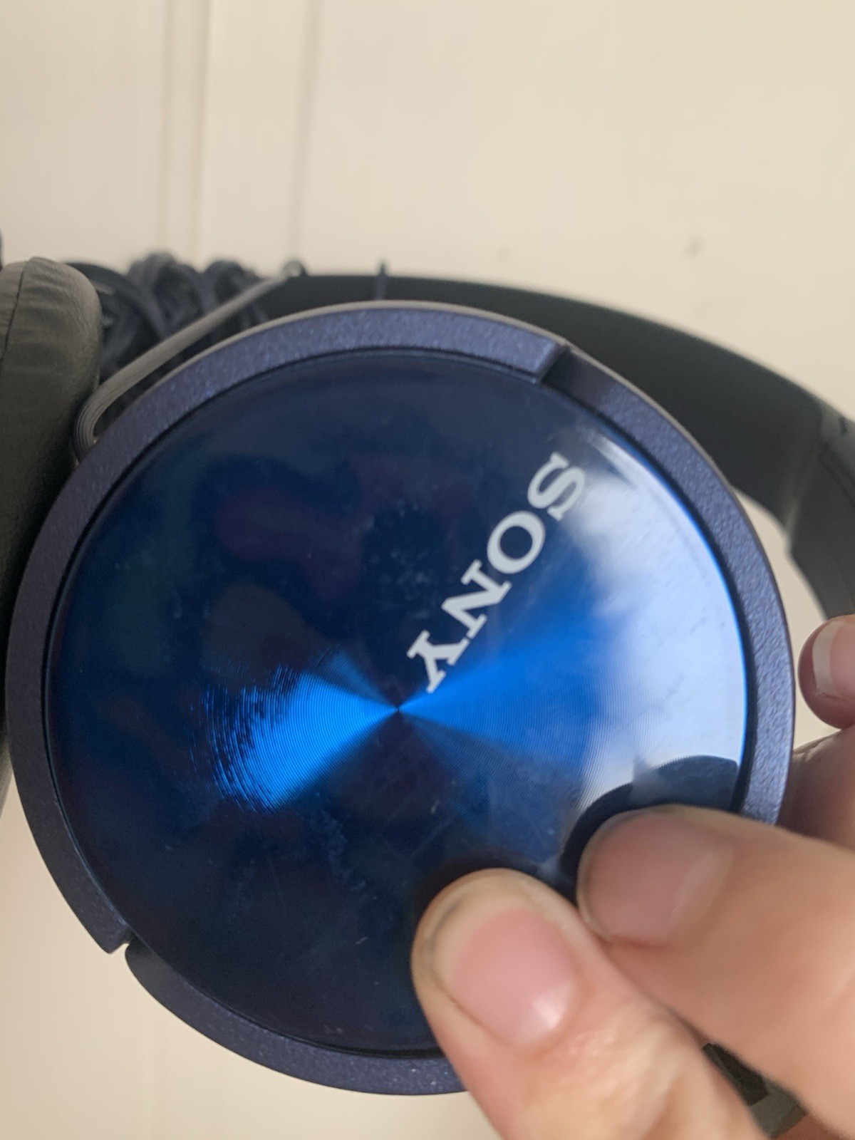Sony MDR-ZX310AP High-Quality Balanced Sound Stereo Headphone w/Mic Blue