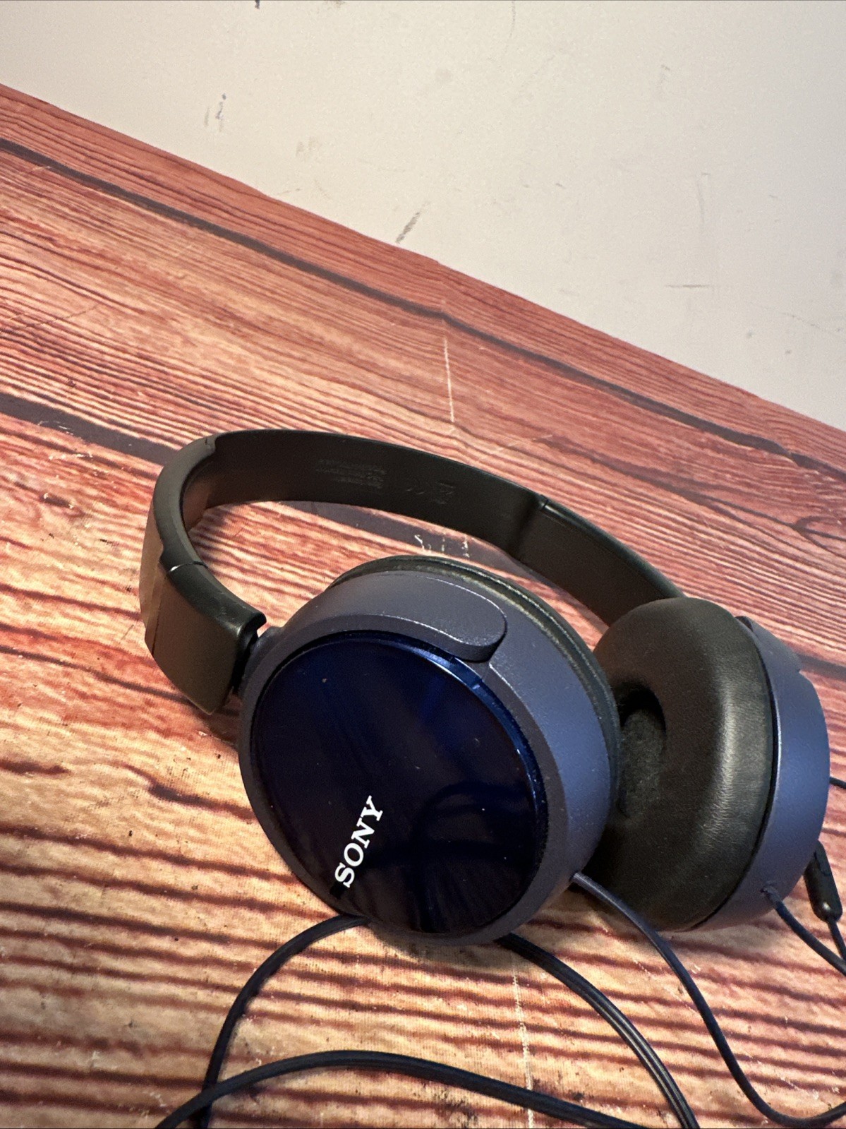 Sony MDR-ZX310AP Wired On-Ear ZX Series Headphones Blue