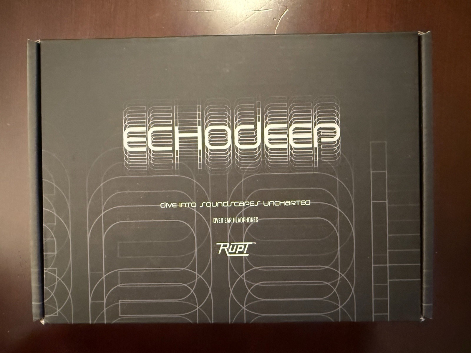 Rupt EchoDeep Wireless Headphones Noise Cancelling Rubrik Logo And *BRAND NEW*
