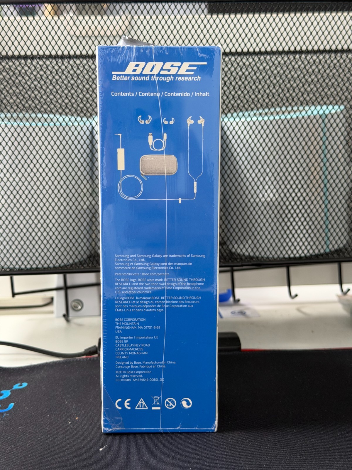 New Sealed Bose QuietComfort 20 Noise Cancelling Headphones For Android – White