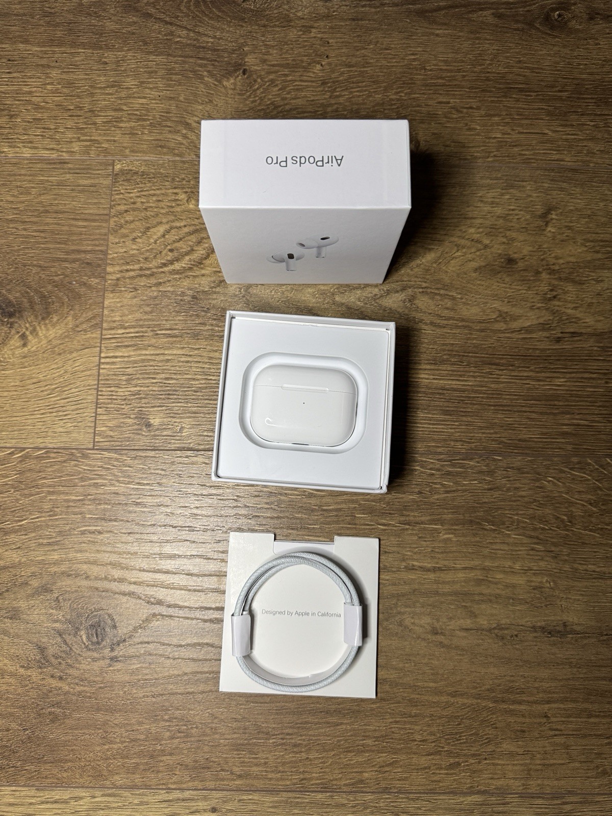 Apple AirPods Pro 2nd Gen White Bluetooth Earbuds w/ MagSafe USB-C Case