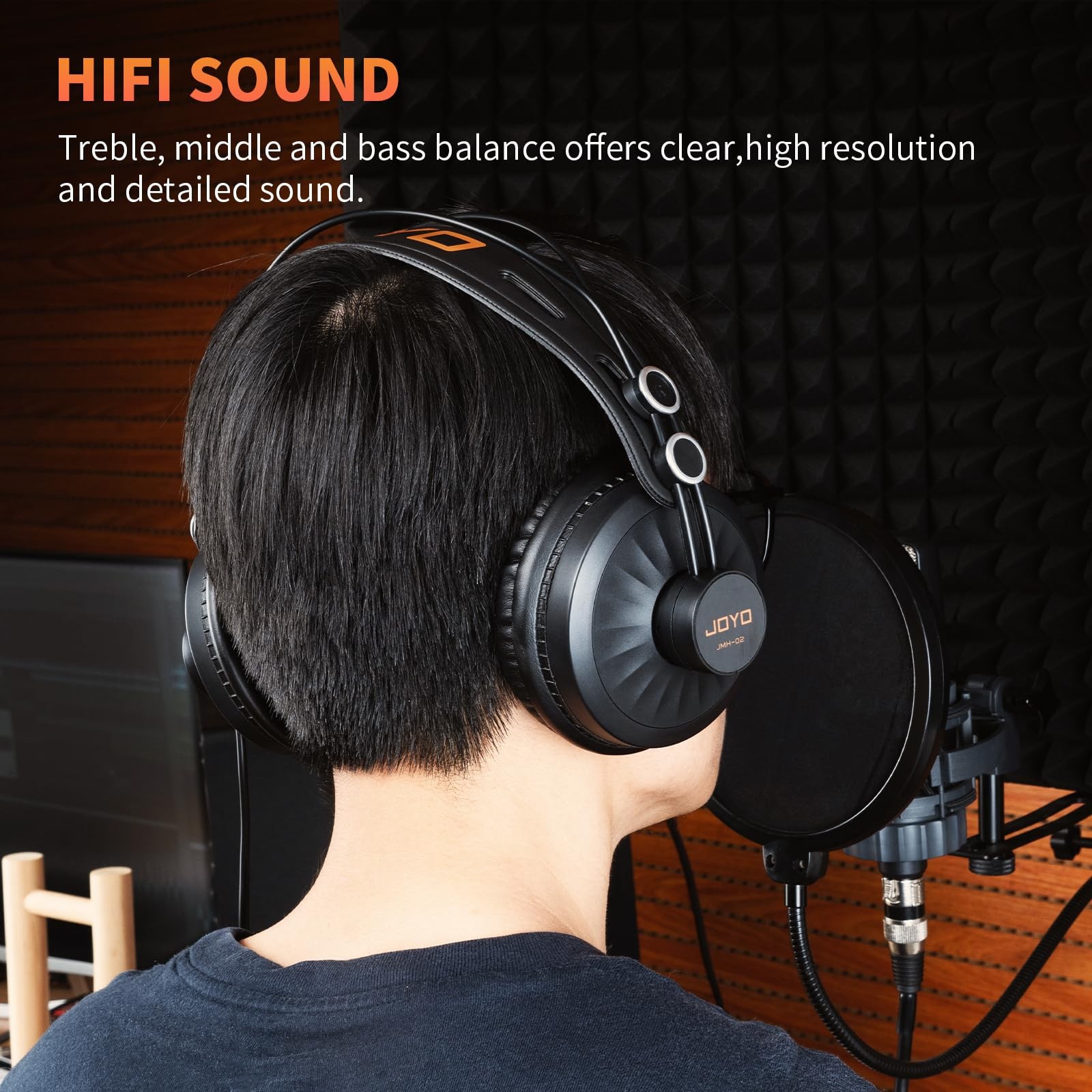 Audifonos Profesionales Auriculares Para DJ Headphone Professional Cielo Azul US