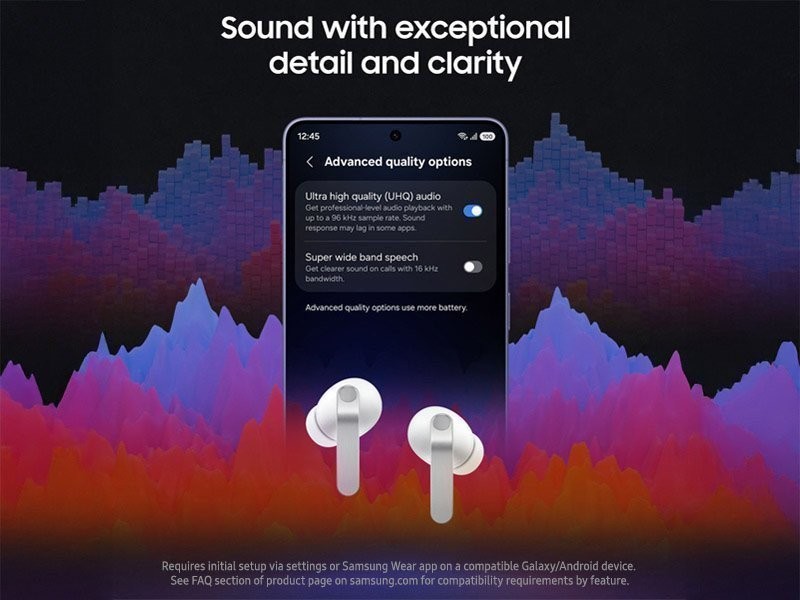 Samsung Galaxy Buds 4 Pro Ai 2-Way Speakers Bluetooth 6.1 ANC Hi-Res NEW
