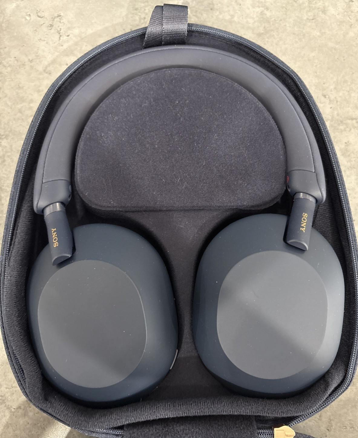 Sony WH-1000XM5 Wireless Noise Canceling Headphones – Midnight Blue