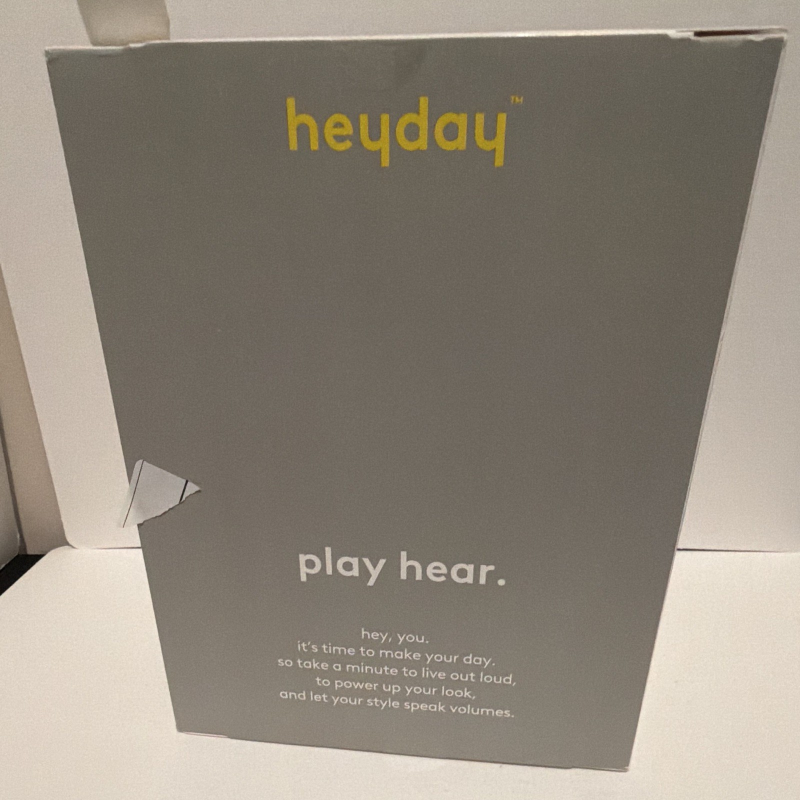 heyday Wired On-Ear Headphones 3.5mm w/ Mic In-Line Control Blue/Purple