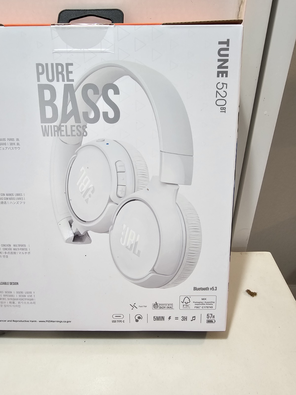 jbl harman bluetooth headphones Tune 520bt