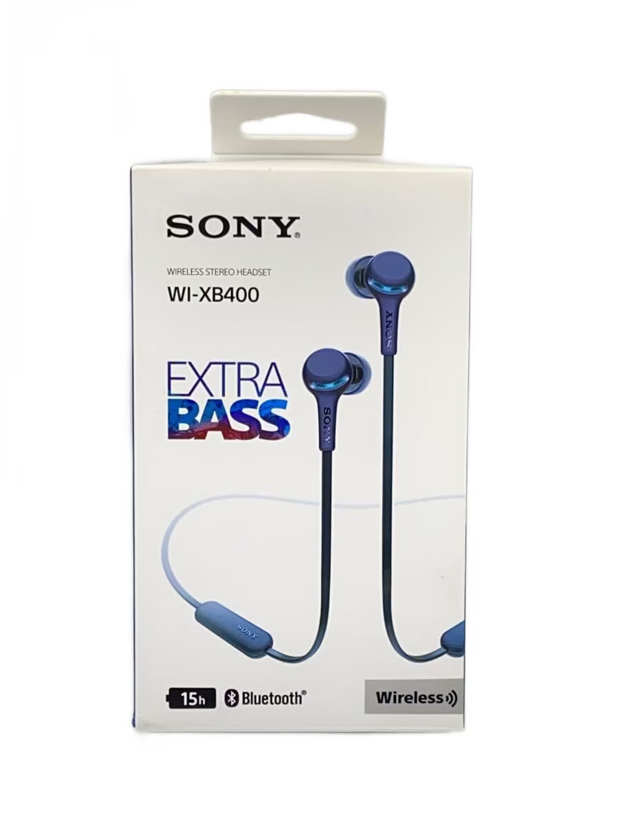 SONY Earphones Headphones WI XB400 (B) Black