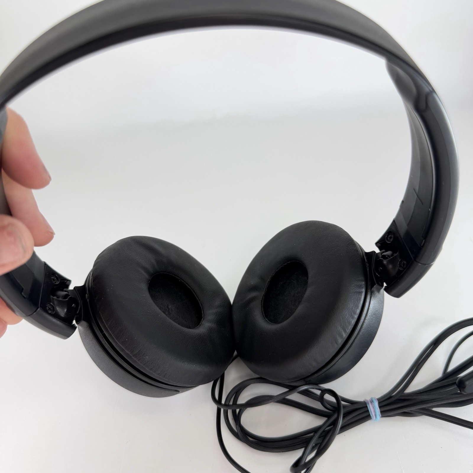 Sony MDR-ZX310 Wired Headphones w/ Inline Mic 3.5mm Lightweight Blue