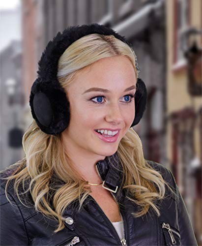 ALZO Bluetooth Earmuff Headphones Fashion Accessory one size fits all, Black