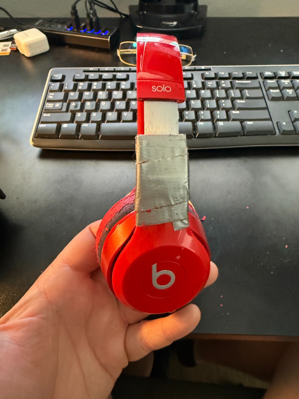 Beats Solo 2 Wireless Headphones Tested BT AUX Works w/ Case Cable Heavy Wear