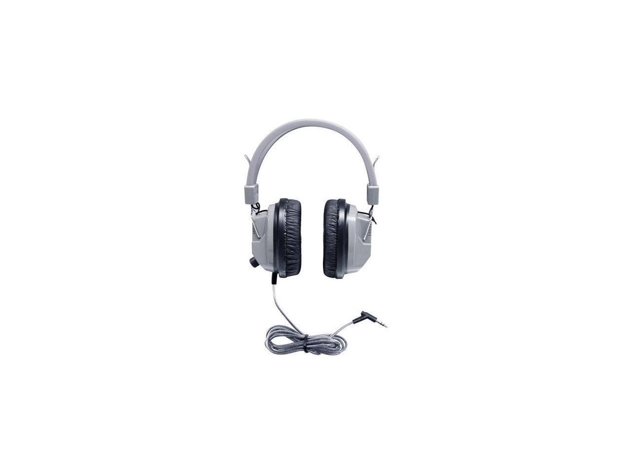 HamiltonBuhl SC-7V SchoolMate Deluxe Stereo Headphone with 3.5mm Plug & Volume C