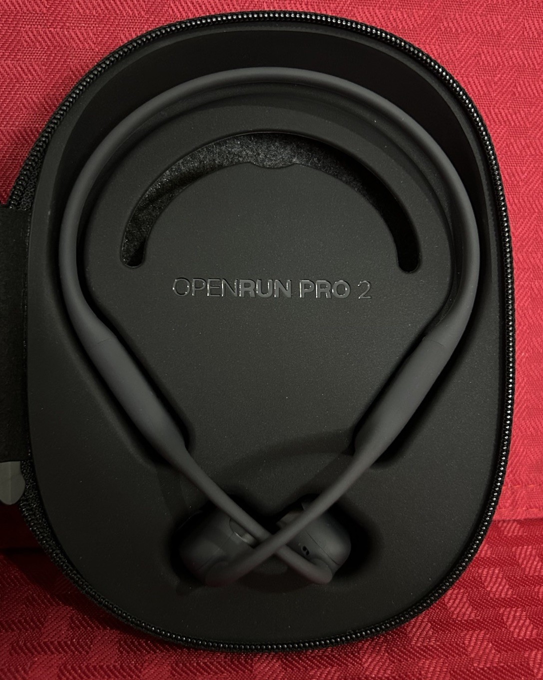 Shokz OpenRun Pro 2 Mini Bone Conduction Bluetooth Wireless Headphones – Black