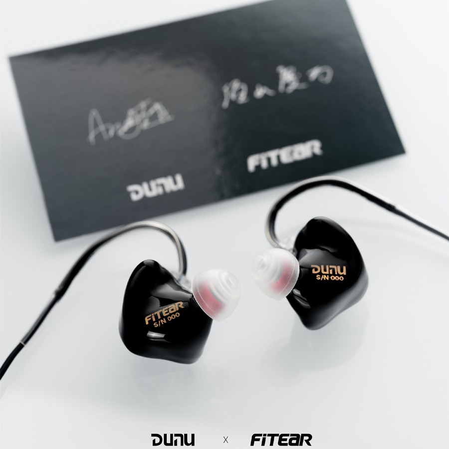 DUNU × Fitear Kaoru 6BA Drivers High-Fidelity In-Ear Wired Headphones