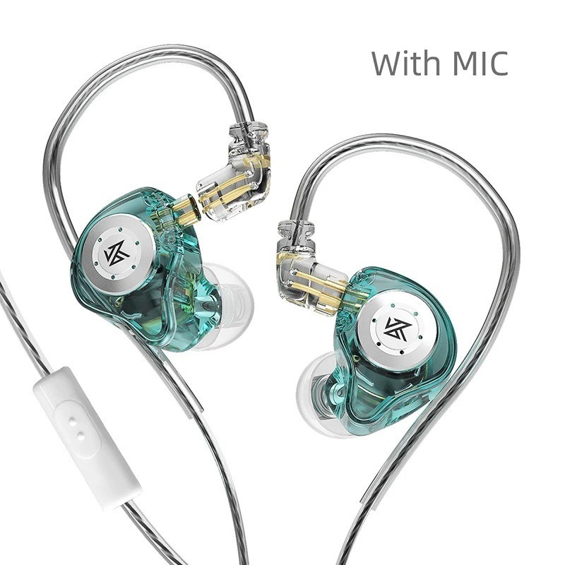 KZ EDX Pro HiFi Wired In-Ear Earphones Bass Stereo IEM 3.5mm w/ Mic Option