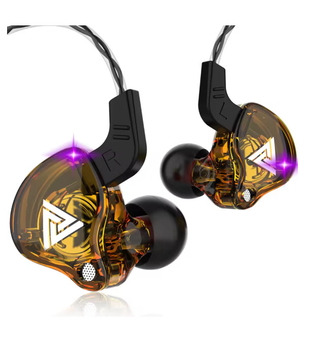 QKZ AK6 In Ear Earphones Wired Headphones Stereo Bass Earbuds w/ Mic