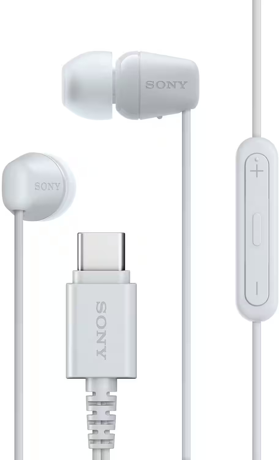 Sony – USB-C Wired In-ear Headphones – White