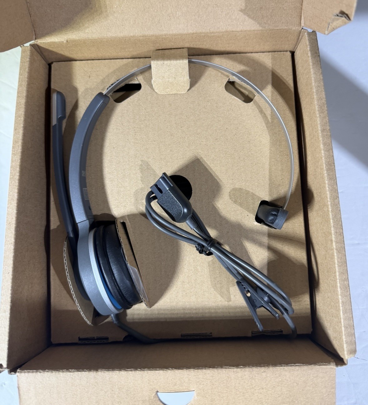 Cisco 531 Wired Single-Ear Headset w/ USB-A Adapter CP-HS-W-531-USBA *OPEN BOX*
